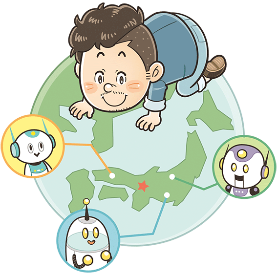 京都イラストレーターいわたまさよし_デフォルメコミカルイラスト制作