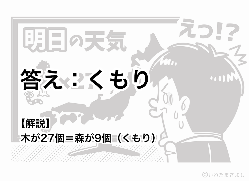 絵で見て脳トレ！なぞなぞイラスト