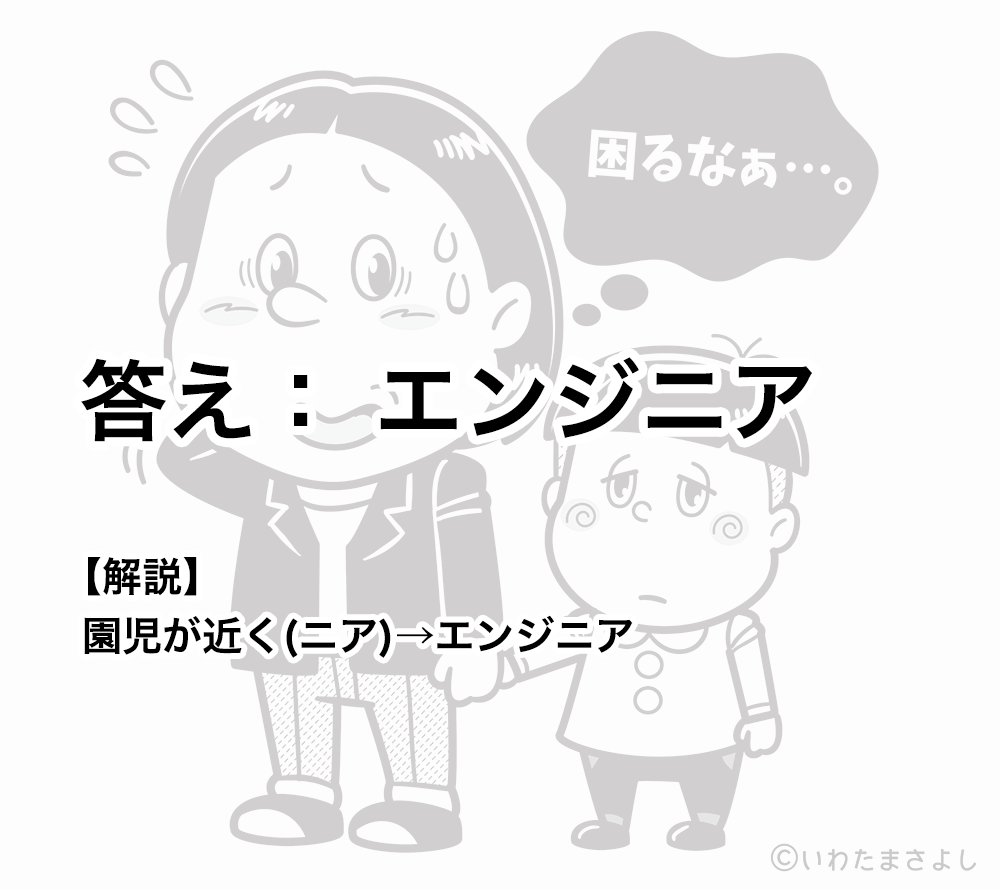 絵で見て脳トレ！なぞなぞイラスト