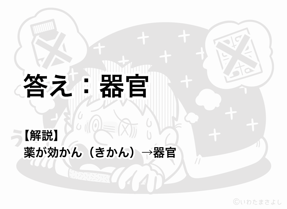 絵で見て脳トレ！なぞなぞイラスト