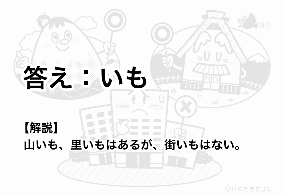 絵で見て脳トレ！なぞなぞイラスト