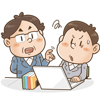 楽しく元気なコミカルタッチが得意な京都在住フリーランスイラストレーターいわたまさよし 会報誌カットイラスト