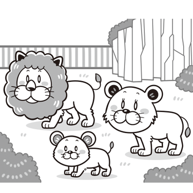 楽しく元気なコミカルタッチが得意な京都在住フリーランスイラストレーターいわたまさよし 教材で使用する動物イラスト