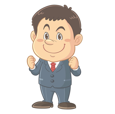 コミカルタッチが得意な京都在住イラストレーターいわたまさよし 政治家のキャラクターデザイン制作