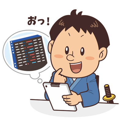 たのしくデフォルメしたコミカルタッチが得意なイラストレーターいわたまさよし_ 株価イラスト制作