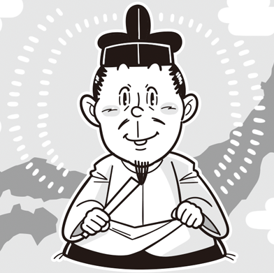 たのしくデフォルメしたコミカルタッチが得意なイラストレーターいわたまさよし_ 豊臣秀吉イラスト制作