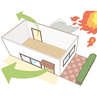 たのしくデフォルメしたコミカルタッチが得意なイラストレーターいわたまさよし_ 建物イラスト制作