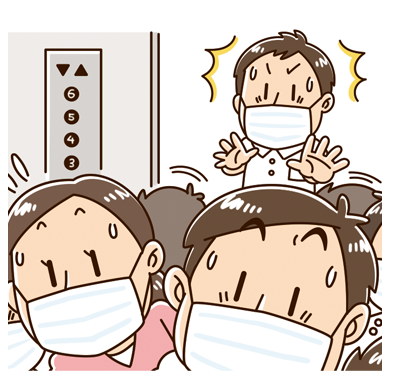 たのしくデフォルメしたコミカルタッチが得意なイラストレーターいわたまさよし_ コロナ対策イラスト制作