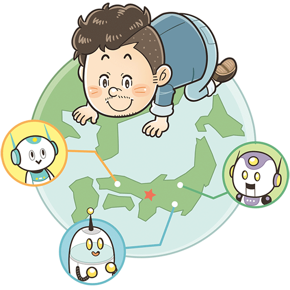 京都イラストレーターいわたまさよし_デフォルメコミカルイラスト制作