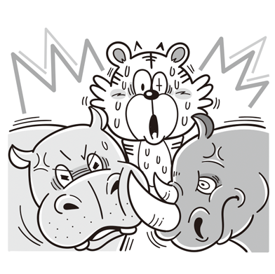 なぞなぞ_イラストレーターいわたまさよし_ デフォルメタッチのコミカルイラスト