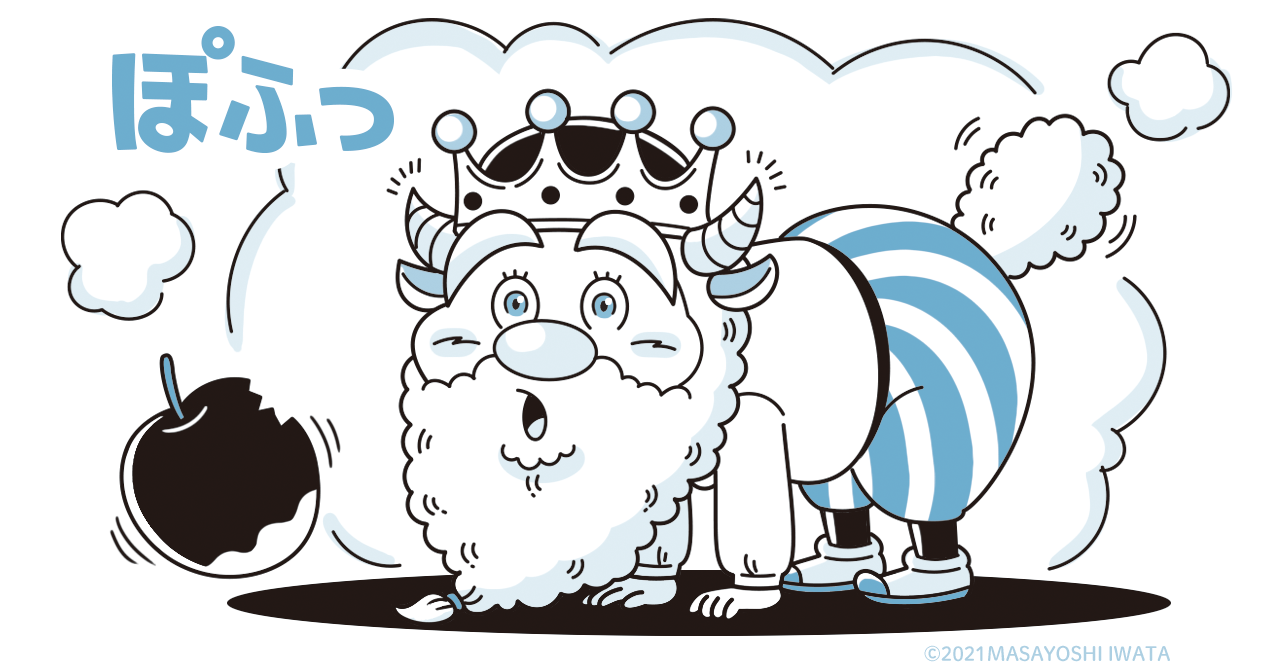 なぞなぞイラスト挿絵 イラストレーターいわたまさよし 探偵のコミカルイラスト 