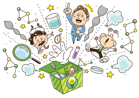 日経BP社〈日経マネー〉投資_株_コミカルイラスト制作_イラストレーターいわたまさよし