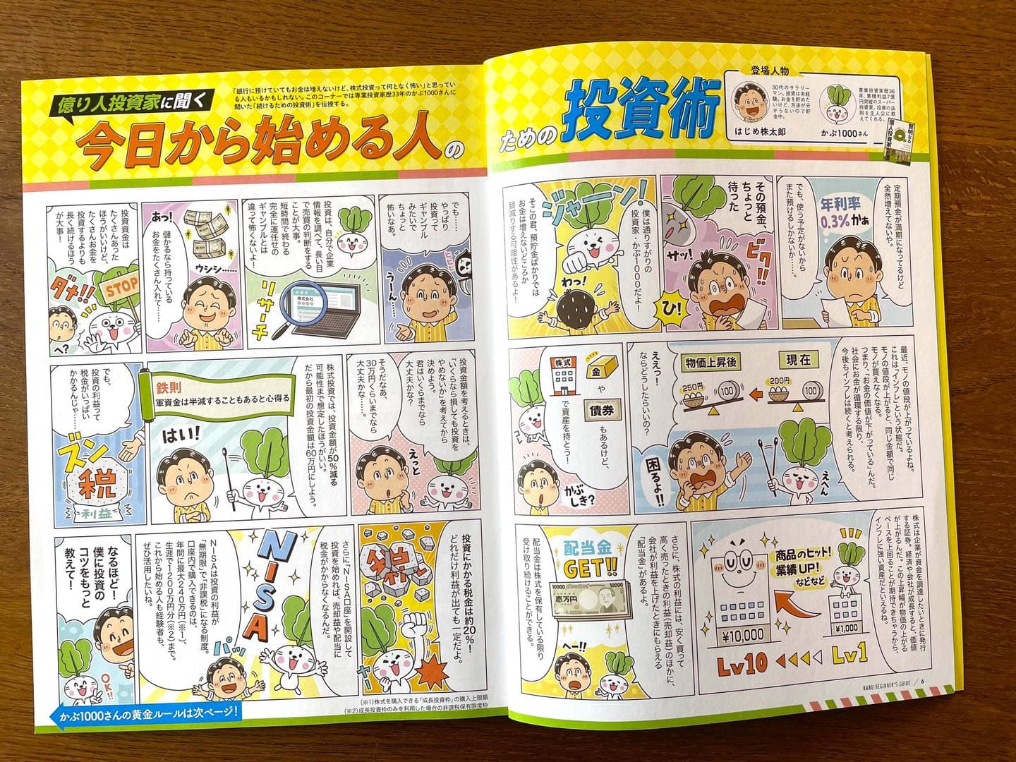 ＊実用書・ビジネス・資産運用｜コミカルイラスト｜2024年からはじまった新NISA。株のおすすめ銘柄を詳しく掘り下げて解説。配当株の基礎知識も充実してます。見開き・トビラ・挿絵を担当いたしました。